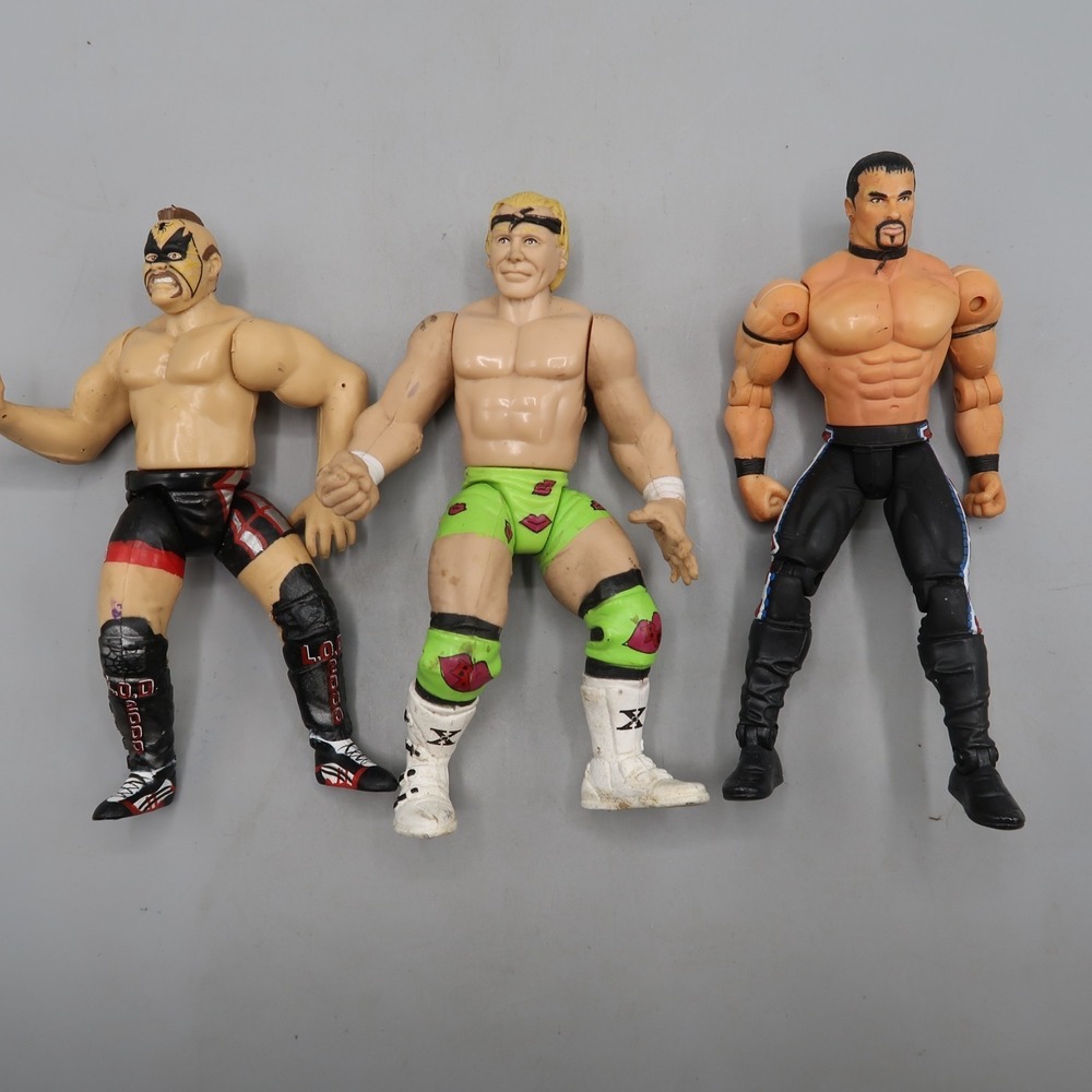 Buff‎ Bagwell vs Bone Crushing LOD Wrestling Figure Vintage lot WWF 90s WWE